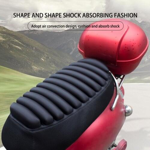 Anti Skid TPU Motorcycle Seat Cushions Breathable Shockproof Cushion Pressure Release Inflatable Cooling Bucket Air Seat Pad