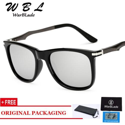WarBLade Men Luxury Square Sunglasses Women Polarized Aluminum Magnesium Black Sun Glasses Eyewear Accessories