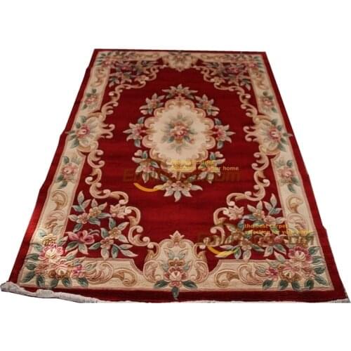 Modern rugs for living room european Antique Spanish Savonnerie point Antique Decor Square Southwestern Style