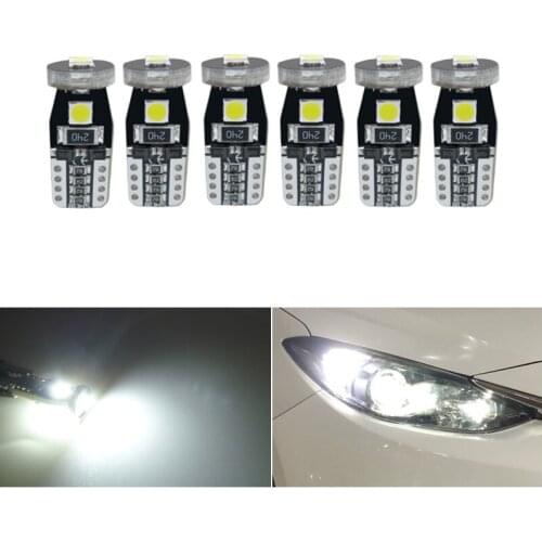 6x W5W T10 LED Canbus Bulb 194 Led Light For Mercedes W203 W205 W204 W211 W212 Car Interior Dome Light Reading Lights