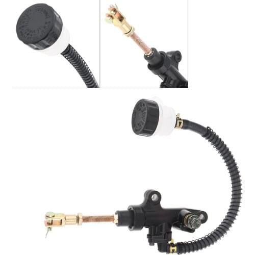 Motorcycle Brake Pump Motorcycle Motorbike Accessories Black Metal Shell Brake Pump for ATV Yamaha Warrior 350 YFM 350