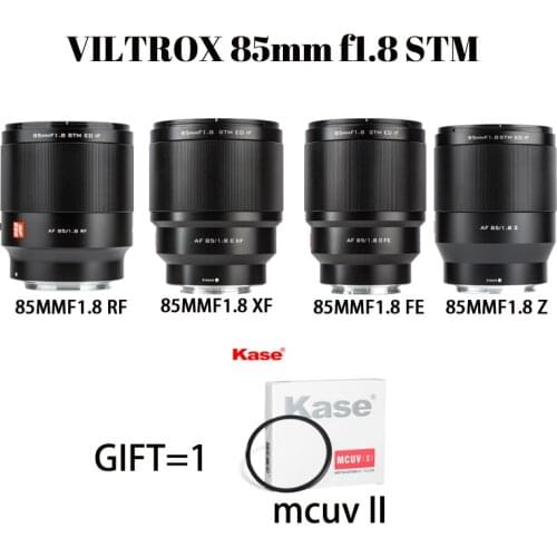 VILTROX 85mm f1.8 STM second generation suitable for Sony Fuji NikonZ micro single focus lens automatic mid distance camera lens
