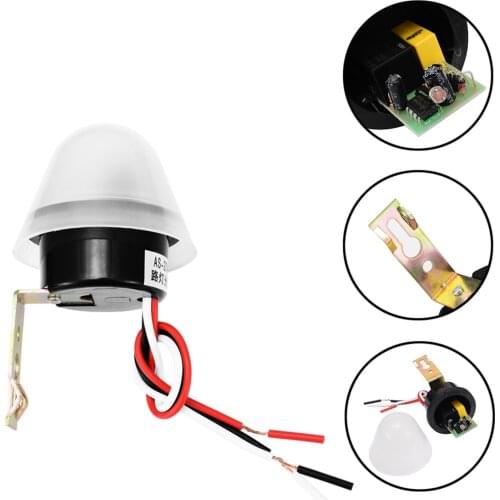 High Sensitivity Light Control Switch 180-240V Automatic Light Sensor Photo Control Switch For Outdoor Street Light Lamp Mayitr