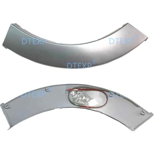 1 Piece 2007-2019 Rear Wheel Eyebrow for Pajero V97 Tail Door Cover for Montero V93 Tail Bumper Board for Shogun V95 V98 V87