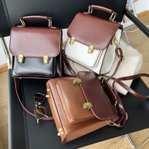 Chuwanglin Ladies Travel Backpack Brushed Leather Multifunctional backpacks High quality Youth Briefcase girl Schoolbag 6011040