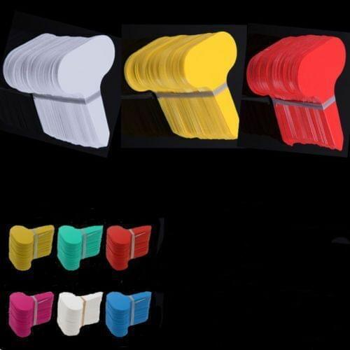 100pcs T-type Plastic Plant Seed Labels Pot Marker Garden Seed Stake Tags -PICK