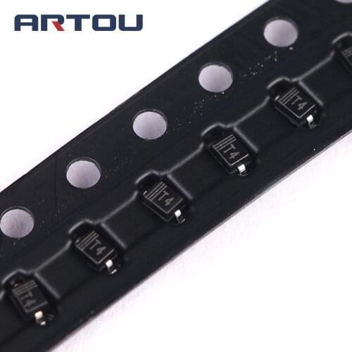 100PCS T4 1N4148 SMD 0805 SOD-323 Switching Diode 1N4148WS 0805(SOD323)