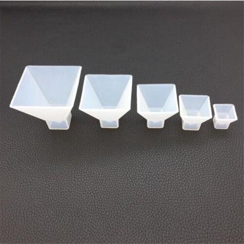 20/30/40/50mm Transparent Pyramid Silicone Mould DIY Resin Decorative Craft Jewelry Making Mold Resin molds