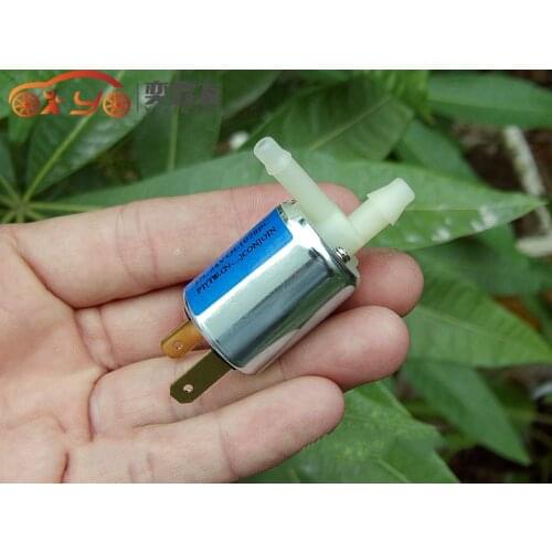 200PCS/LOT DC24V Solenoid valve Mini Micro electric Water Gas valve Discouraged Normally closed(6.5)