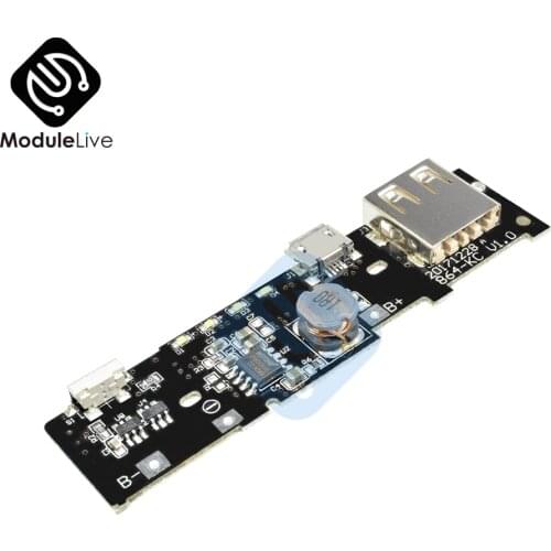 5V 2.1A Power Bank Charger Charge Module Charging Circuit Board PCB Step Up Boost Power Module DIY 18650 Battery