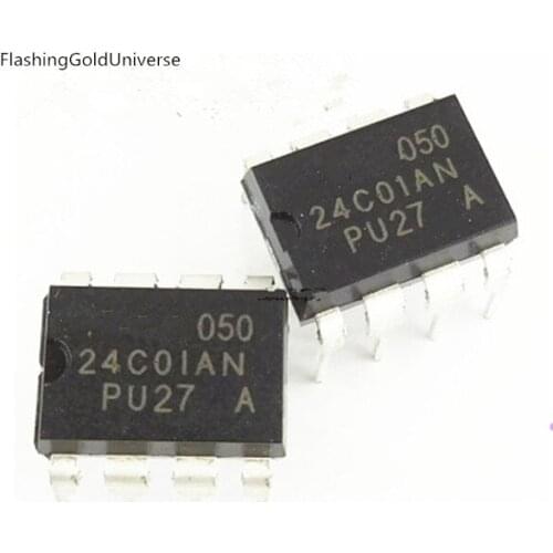 500pcs/lot AT24C01 24C01 DIP-8 IC New original