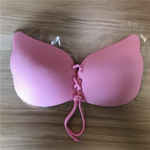 Free shipping/ Push Up Backless Invisible Adhesive Bra