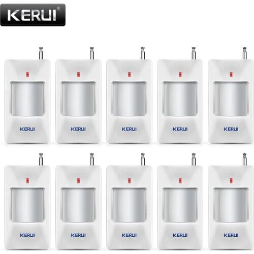 KERUI Wireless Intelligent PIR Motion Sensor Alarm Detector For 433MHz GSM PSTN Home Burglar Anti-Theft Alarm System Security