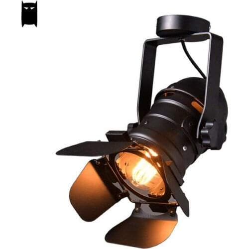 Black Iron Ceiling Light Fixture Loft Vintage Industrial Retro Lamp Plafon Luminaria Design Lustre Cafe Shop Bar Restaurant