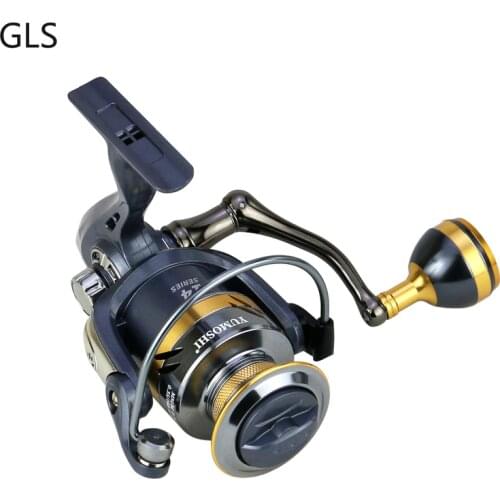 KS2000-7000 GLS Fishing Reel All Metal Spool Handle Seawater/Freshwater Spinning Reel carretilha de pesca