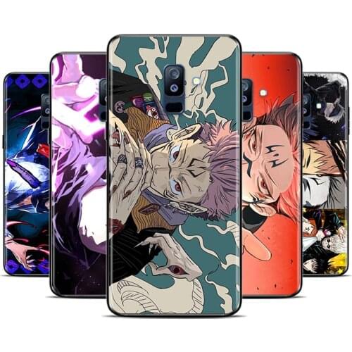Jujutsu Anime Kaisen For Samsung Galaxy A8 A9 A7 A750 A6 A5 A3 A6S A8S Star Plus 2016 2017 2018 Black Soft Phone Case