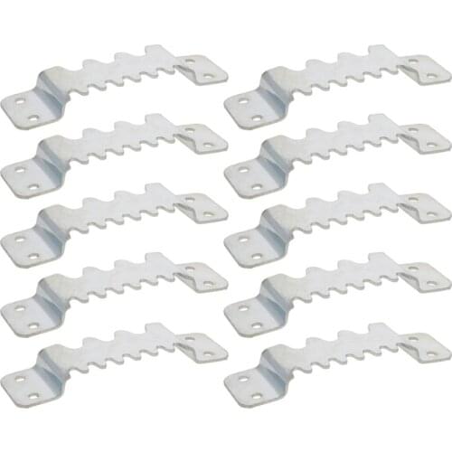 MroMax New Back Plate Hooks Iron Jagged Hanger/Color Plated/Gold 10x3x1.5/29x9mm 10/16/20/30/100/200/300/500pcs Hardware Hooks