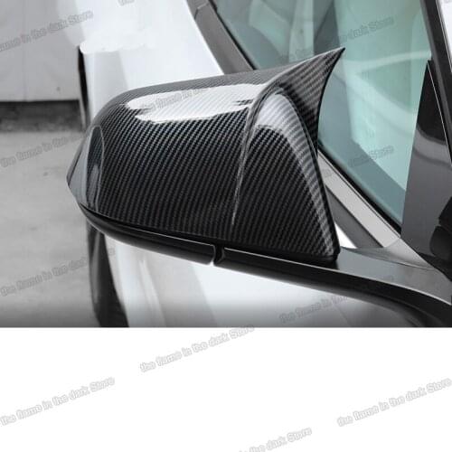 Carbon Fiber abs for Tesla Model 3 Car Rearview Protector Cover Accessories Auto Styling 2018 2019 2020 2021 2022