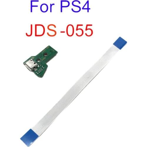 USB Charging Port Socket Board JDS-011 For PS4 Controller With 12 Pin Cable