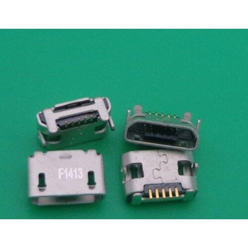 10-500pcs Mini Micro USB Charging Power Charger Jack Port Connector Socket Replacement Repair Parts