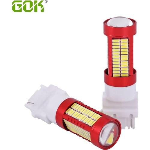 2pcs Car led bulb 3156 3157 led T25 3156 106smd 4014 led light Brake Light Backup Reverse Light Parking Turn Signal headlight