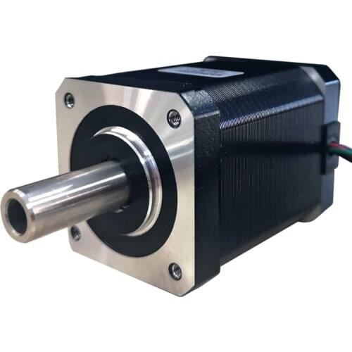 42 hollow shaft stepper motor double out 10 mm shaft torque 0.7 nm 42 hs3413b4k long 33