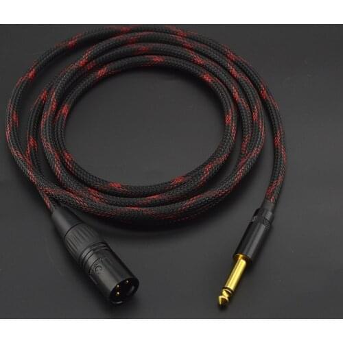 6.5mm to XLR Male/female TRS balance line Audio line microphone line