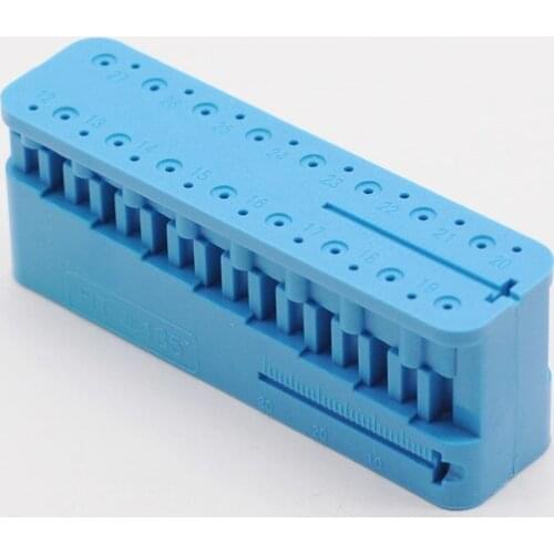 Autoclavable Dental Lab Endo Measurement Block Blocks Size 87*23*32mm