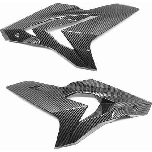 Carbon Fiber Pattern Side Mid Radiator Panel Fairing Cowling for BMW S1000R 2014-2016