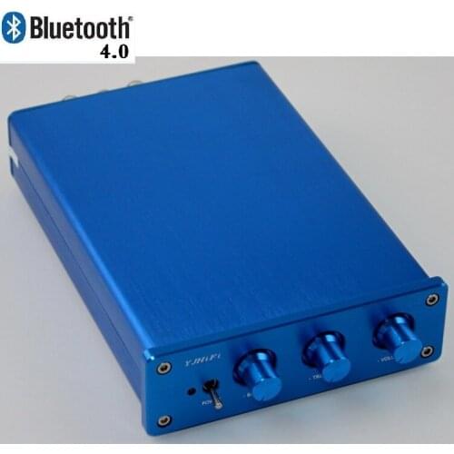 Size: D220 W130 H45MM TPA3116 2.1 Bluetooth fever class D digital amplifier HIFI high fidelity home desktop audio