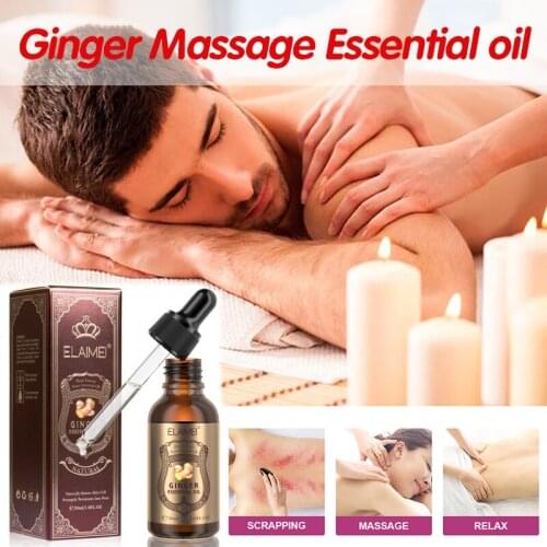 Ginger Massage Rosemary Orange Essential Oil 30ML Diffuser Aroma Oil Sandalwood Vanilla Peppermint Lavender Patchouli Rose Lemon