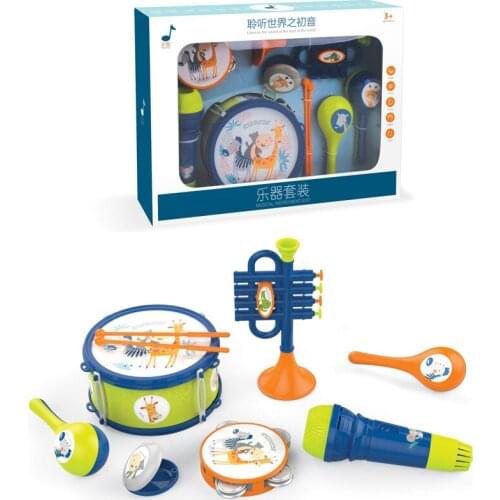 Toys percussion toy Learning & Education Musical Instrument kids musical toys drum set educational toys instrumentos musicales