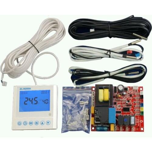 Universal air source heat pump controller water heater controller led panel controller water heater temperature controller 220v