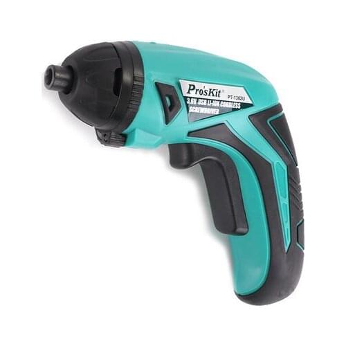 3.6V USB Li-ion Electric Screwdriver Charging Power Tools Kit Household Cordless Drill LED Light