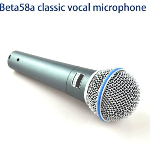 Beta58a Condenser microphone vocals microphone Handheld wired dynamic mic BETA58 microfone for shure gaming karaoke PC bm800
