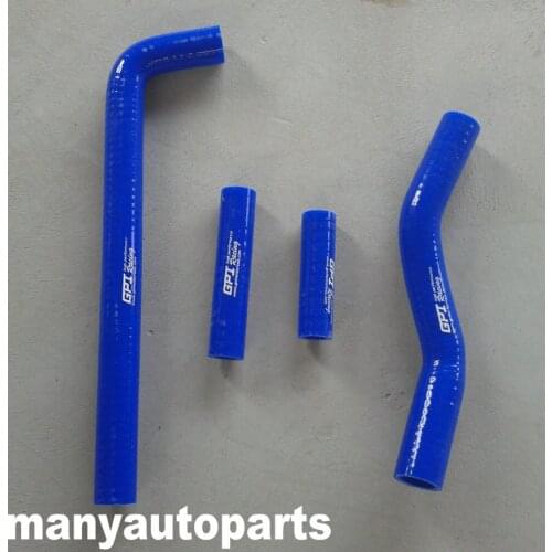 Silicone Radiator Hose for YAMAHA YZ250F YZF250 2002 2003 2004 2005 02 03 04 05 BLUE