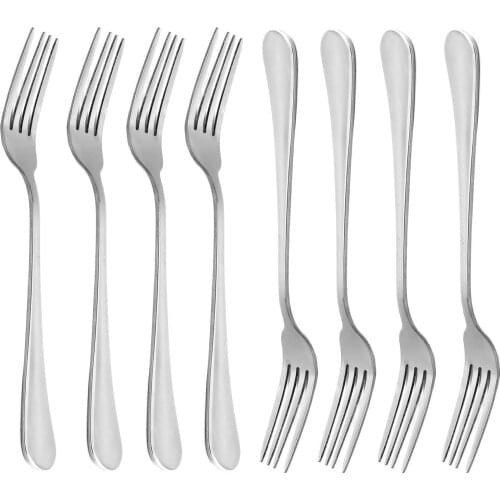 6.9 Inch Dinner Fork Stainless Steel Mirror Polished Flatware Cutlery Forks Silverware for Kitchen Matching Spoons or Knifes
