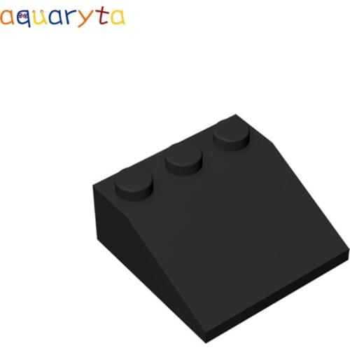 Aquaryta 20pcs Building Blocks MOC Parts Slope Brick 3x3 Dots Compatible with 4161 DIY Assembles Education Toys Gift for Teens