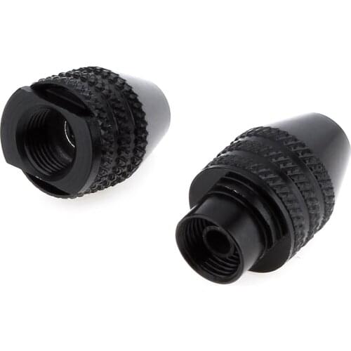 0.4mm-3.4mm Mini Keyless Chuck Adaptor Universal Electric Grinding Chuck Adapter Converter for Rotary Tools Drill Bit