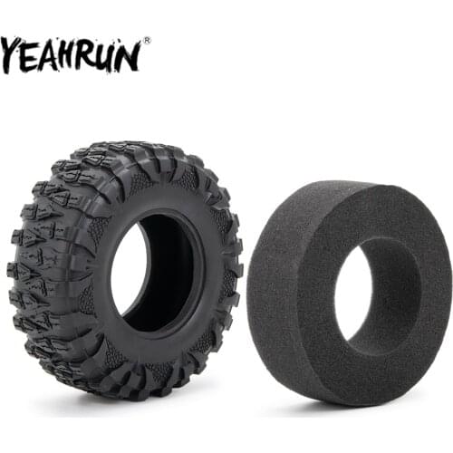 2.2inch Rubber Wheel Tires Skin 120mm RC Car Wheel Tires for 1:10 RC Rock Crawler Wraith 90018 SCX10 90046 D90 D110