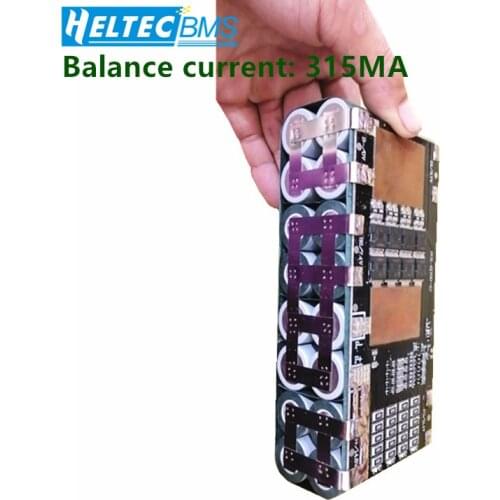 12V BMS 3S 4S 80A 315mA/105mA Balance Current 3.7v Li-ion/Lifepo4 battery protection baord for 21700 /18650 electric wheelchair