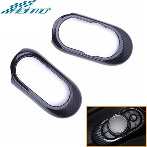 For MINI Cooper F55 F56 F57 Car Gear Shift Panel Decorative Frame Trim Sticker Cover Housing For MINI Cars Styling Accessories