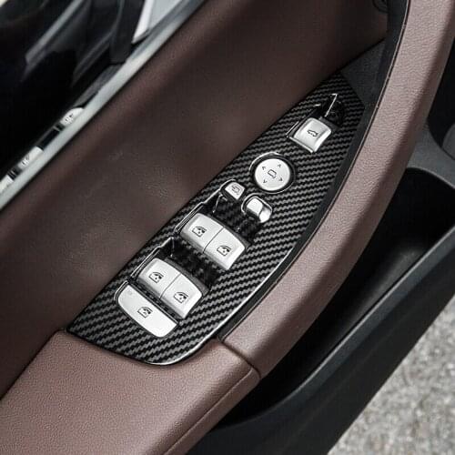 ABS Plastic Chrome Car Styling For BMW X3 G01 X4 G02 2018 2019 accessories Door Window glass Lift Control Switch Cover Trim