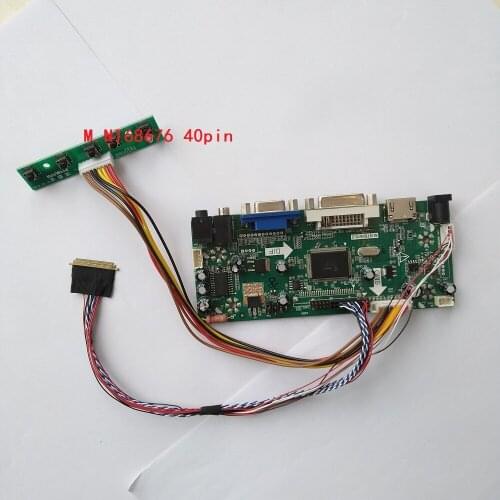 M.NT68676 LVDS HDMI DVI VGA LED LCD Controller board driver DIY for LP156WH2(TL)(B1)/(TL)(BA) 1366*768 15.6" screen