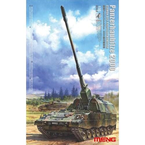 Meng Model TS-012 1/35 German Panzerhaubitze 2000 Self-Propelled - Scale Model Kit