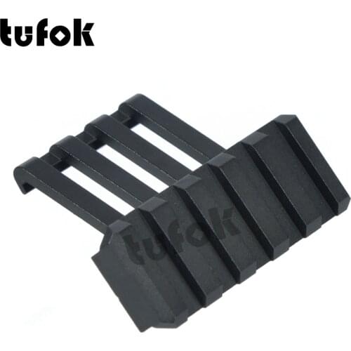 Tufok Low Profile Offset 30 Degree Offset Rase Base Rail Attachment Laser Light Sight Mount Fit 20mm Picatinny Rail Flashlight