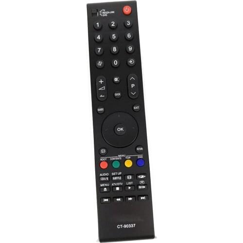 New Replacement Remote Control CT-90337 For TOSHIBA TV DVD Remote CT-90337 CT-90301 CT-90296 CT-90252