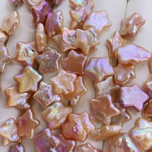WHOLESALE Star Shape 9-11mm Size Natural Real Pearls, Loose Freshwater Irregular Baroque Pearls, 30PCS/LOT