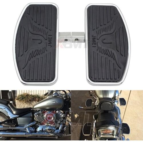Motorcycle Rear Passenger Footrests Foot Pegs Footboards For Honda Shadow 400 750 VT400 VT750 1998 1999 2000 2001 2002 2003