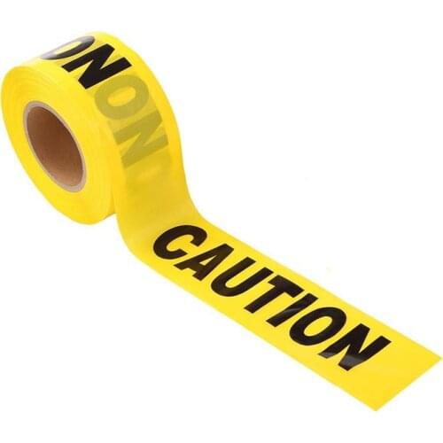 100M Barricade Caution Tape Warning Tape For Law Enforcement Construction Public Works Safety Universal CAUTION Tape